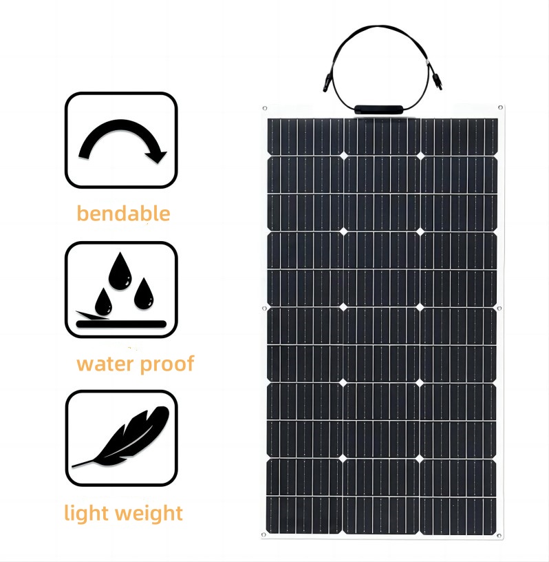 TOPCon-N-150W(1280*600*2mm) CPC semi-flexible solar panel